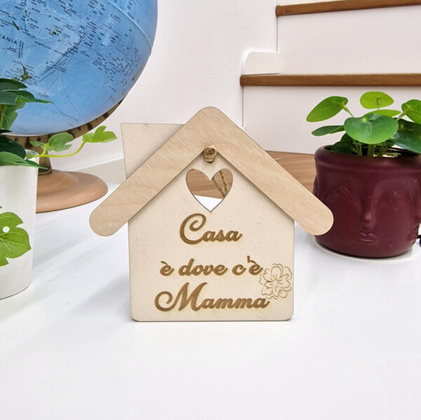 Targhetta casa Mamma