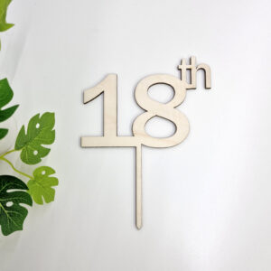 Cake topper number