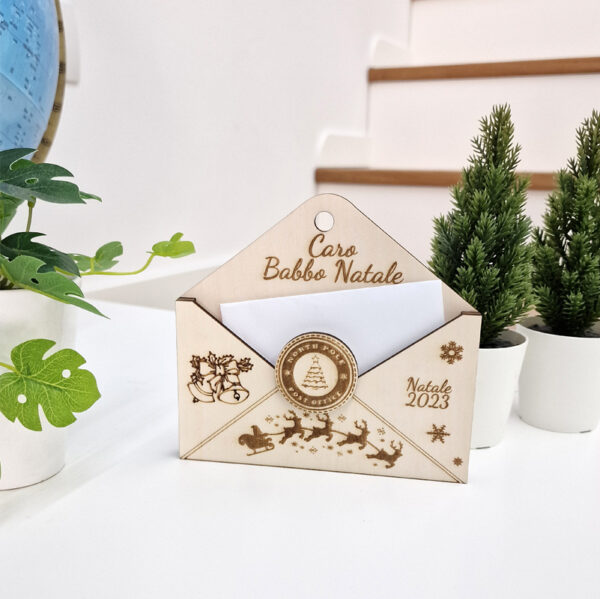 Porta lettera Babbo Natale
