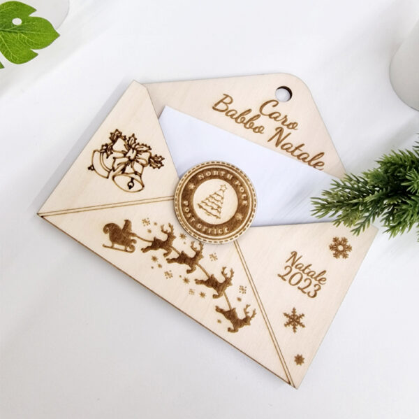 Porta lettera Babbo Natale - immagine 2