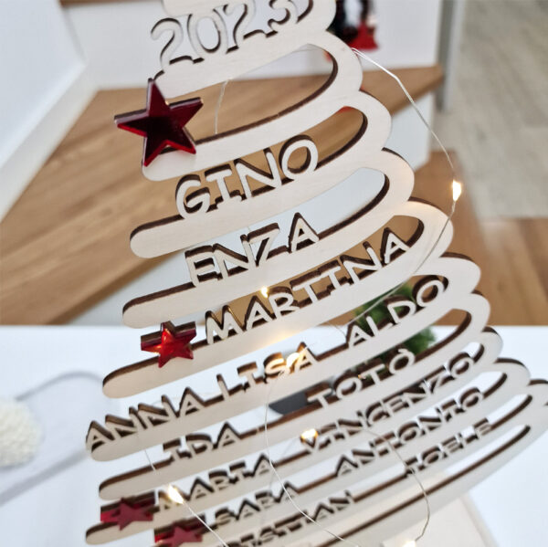 Albero di Natale con nomi - immagine 6