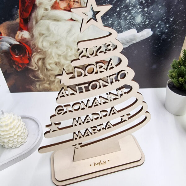 Albero di Natale con nomi - immagine 2