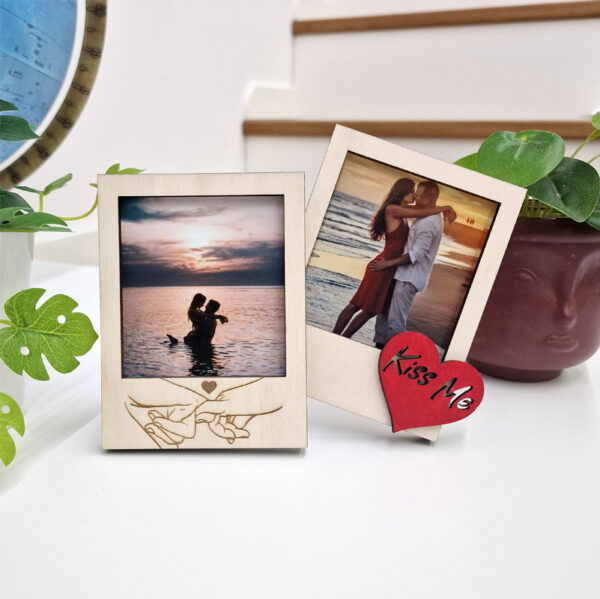 Polaroid Doppia "Kiss Me"