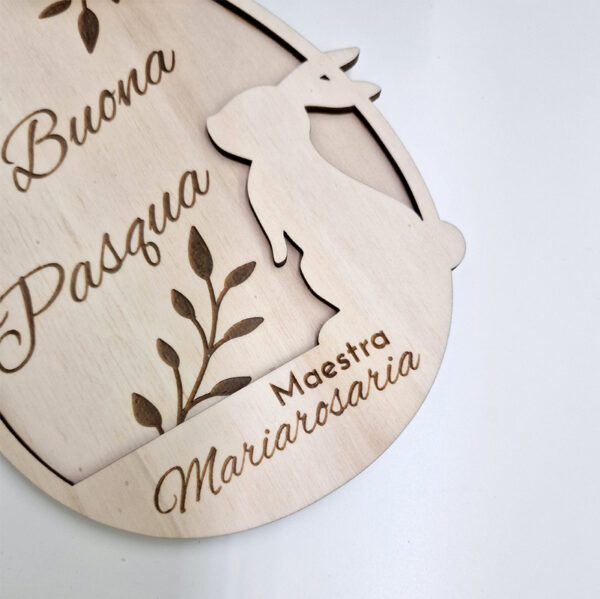 Uovo regalo maestre - immagine 2