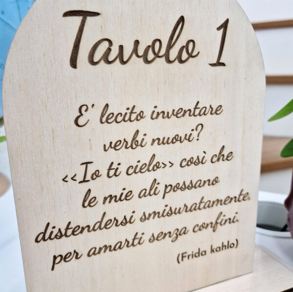 Segna tavolo ad arco - immagine 3