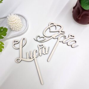 Cake topper nome