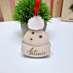 Pallina di natale "cappello"