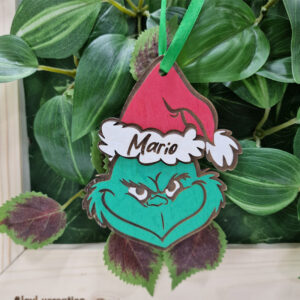 Pallina di natale "il Grinch"