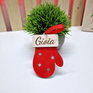 Pallina di natale "guanto"