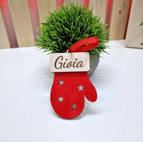 Pallina di natale "guanto"